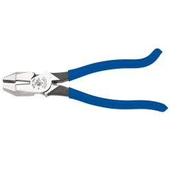 Klein D2139ST Hook Bend Plain Handle Knurled Jaw Ironworker Pliers Tools & Equipment