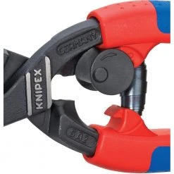 Knipex 71 22 200 8-Inch Angled High Leverage CoBolt Cutters Comfort Grip Pliers