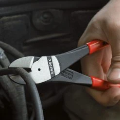 Knipex 74 01 160 6-1/4-Inch 64-HRC Chrome High Leverage Diagonal Cutters Pliers Tools & Equipment