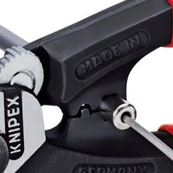Knipex 95 61 190 7-1/2-Inch 64-HRC Steel Heavy Duty Forged Wire Rope Cutters