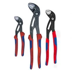 Knipex 9K 00 80 05 US 180, 250, And 300mm Comfort Grip Cobra Set - 3pc