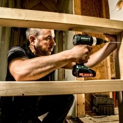 Metabo 602316520 18-Volt 2.0Ah Lithium-Ion Brushless Hammer Drill/Driver Kit Tools & Equipment