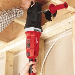 Milwaukee 1680-21 120V AC 1/2-Inch Super Hawg W/ Side Handle