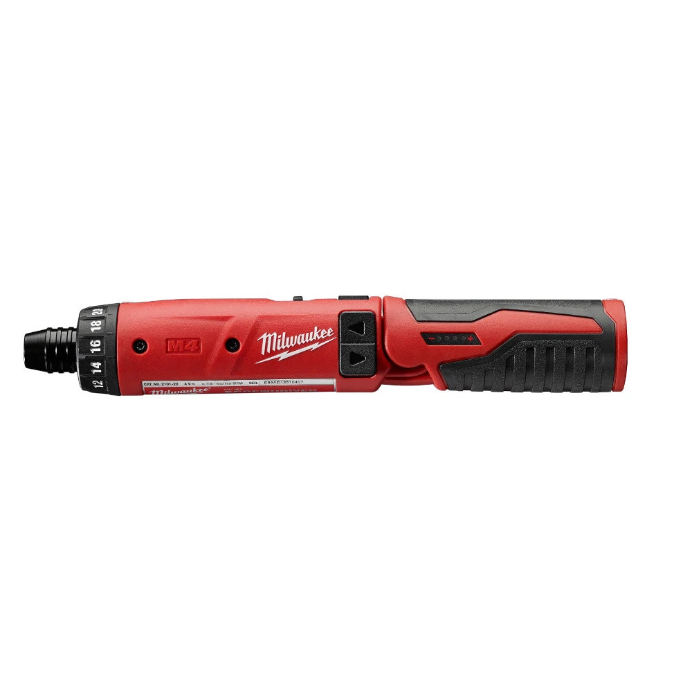 Milwaukee 2101-20 M4 4V 1/4" Cordless Lithium-Ion Hex Screwdriver - Bare Tool 5 Milwaukee 2101-20 M4 4V 1/4" Cordless Lithium-Ion Hex Screwdriver - Bare Tool