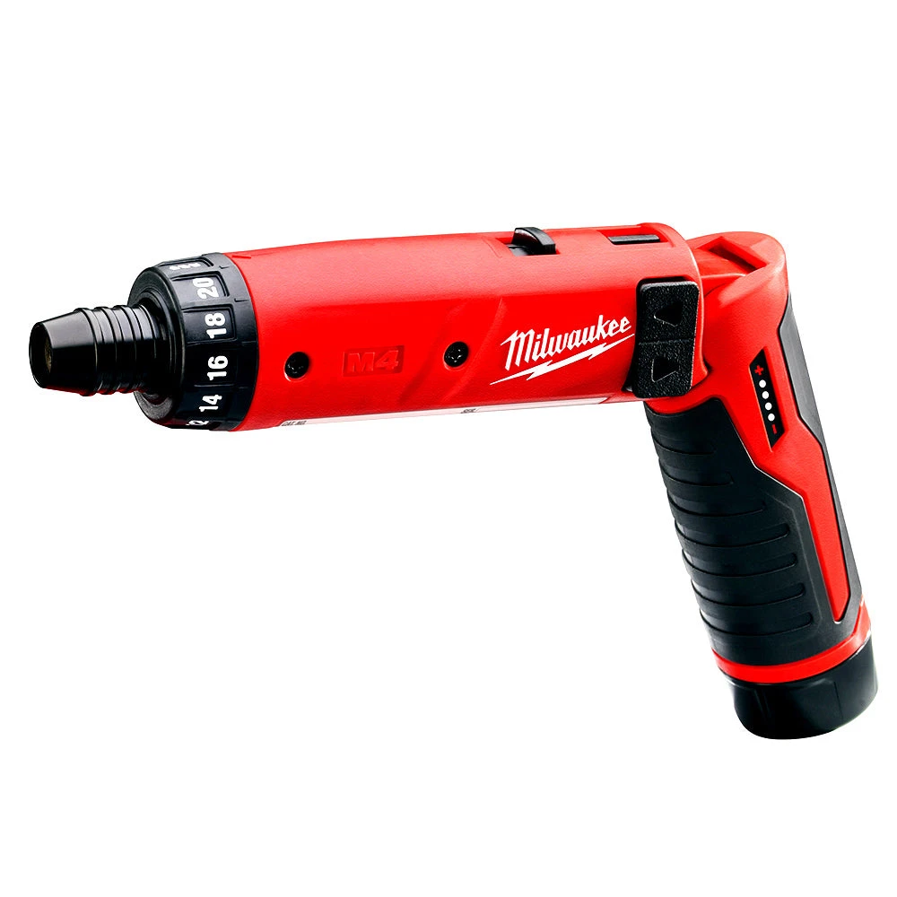Milwaukee 2101-22 M4 4V 1/4-Inch Hex Screwdriver W/ Batteries Tools & Equipment 5 Milwaukee 2101-22 M4 4V 1/4-Inch Hex Screwdriver W/ Batteries Tools & Equipment