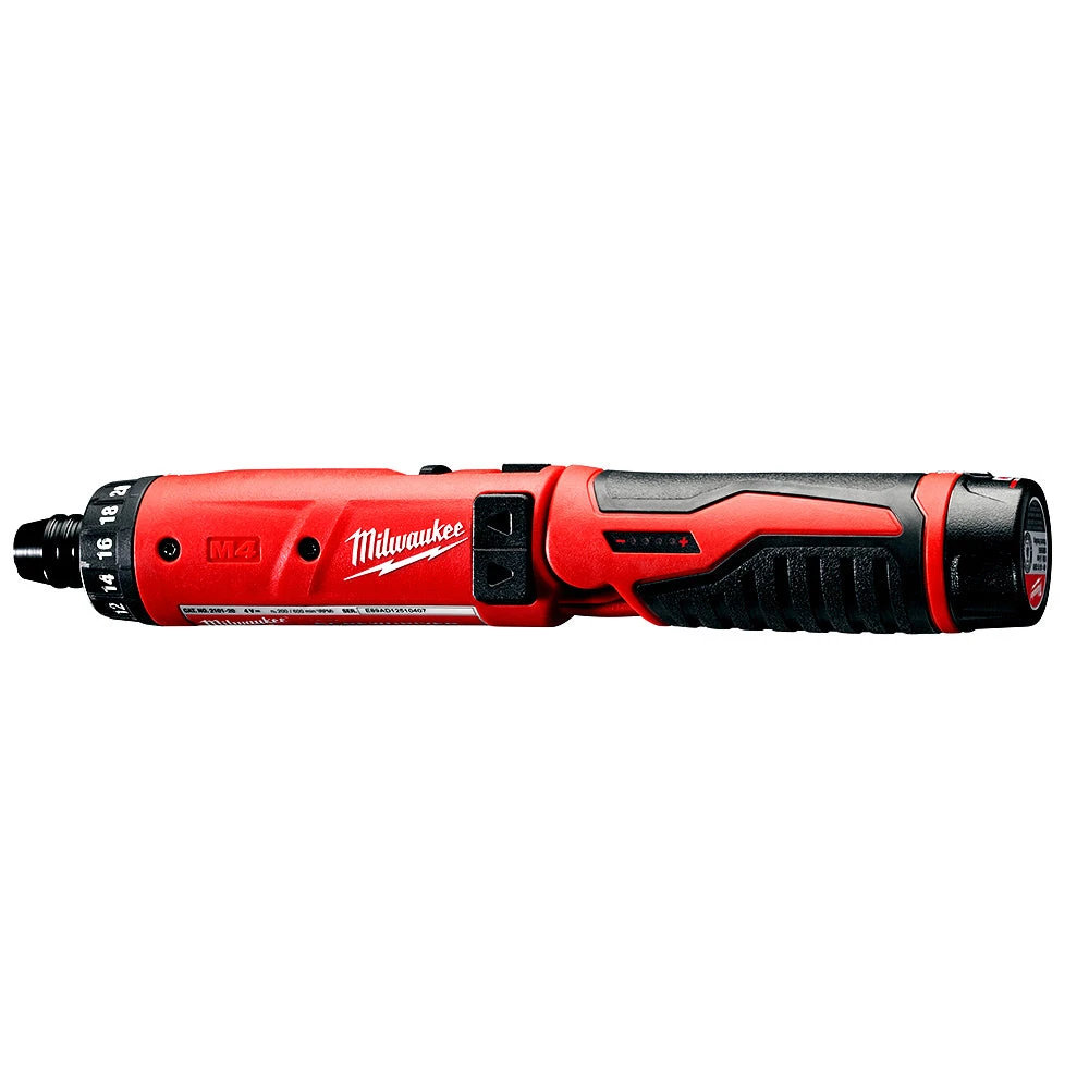 Milwaukee 2101-22 M4 4V 1/4-Inch Hex Screwdriver W/ Batteries Tools & Equipment 7 Milwaukee 2101-22 M4 4V 1/4-Inch Hex Screwdriver W/ Batteries Tools & Equipment