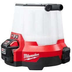 Milwaukee 2145-20 M18 18V RADIUS LED Durable Cordless Site Light - Bare Tool 13 Milwaukee 2145-20 M18 18V RADIUS LED Durable Cordless Site Light - Bare Tool