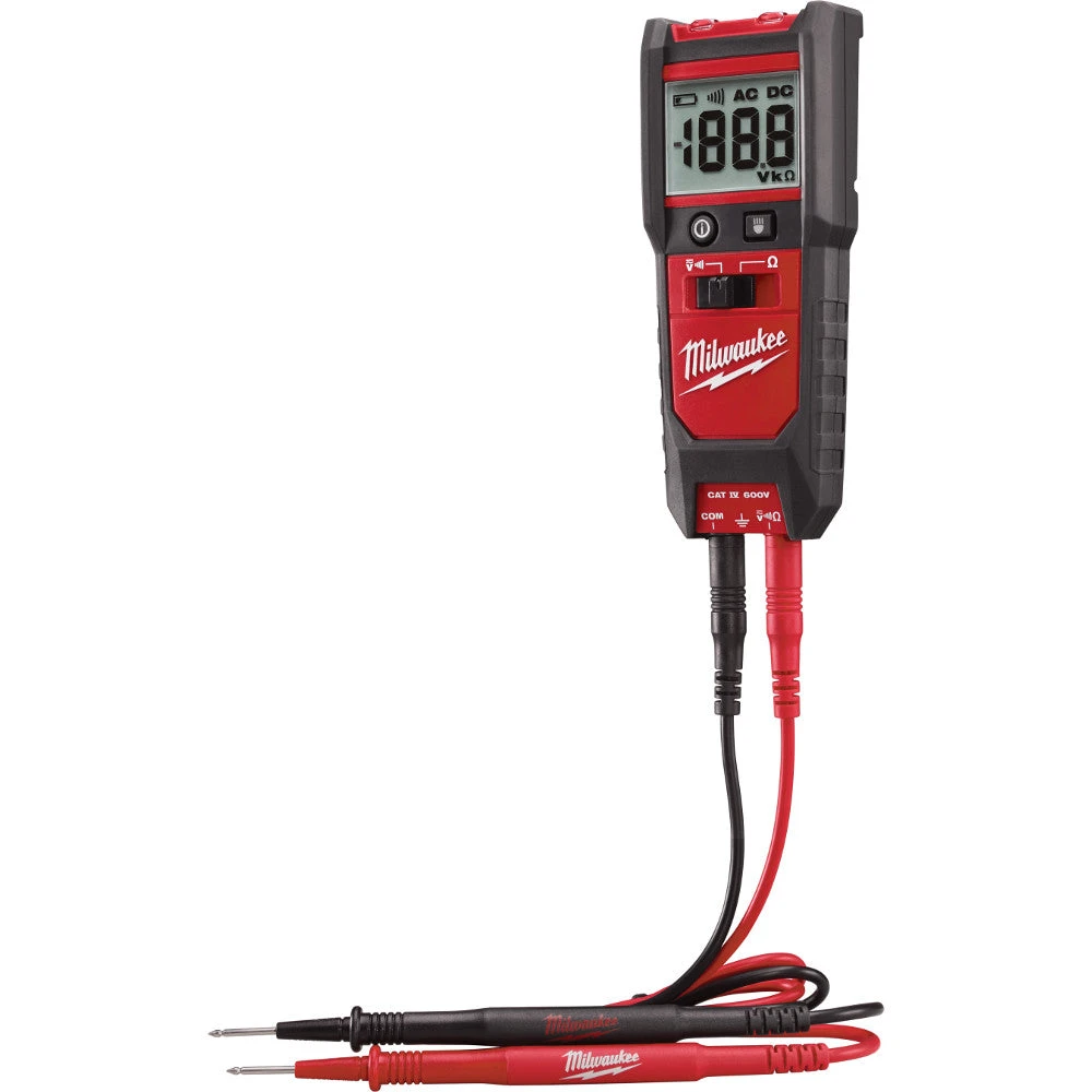 Tools & Equipment Milwaukee 2213-20 600V Voltage/Continuity Digital Meter W/Resistance 5 Tools & Equipment Milwaukee 2213-20 600V Voltage/Continuity Digital Meter W/Resistance