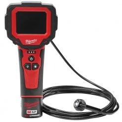 Milwaukee 2314-21 M12 12V 9mm Camera Lense Digital Inspection Camera Kit