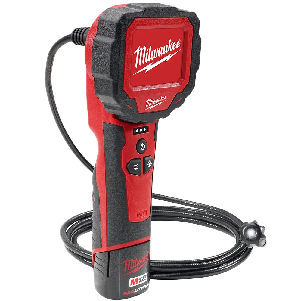 Milwaukee 2314-21 M12 12V 9mm Camera Lense Digital Inspection Camera Kit 5 Milwaukee 2314-21 M12 12V 9mm Camera Lense Digital Inspection Camera Kit