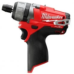 Tools & Equipment Milwaukee 2402-20 M12 FUEL 12V 1/4" Hex 2-Speed Screwdriver W/Clip - Bare Tool