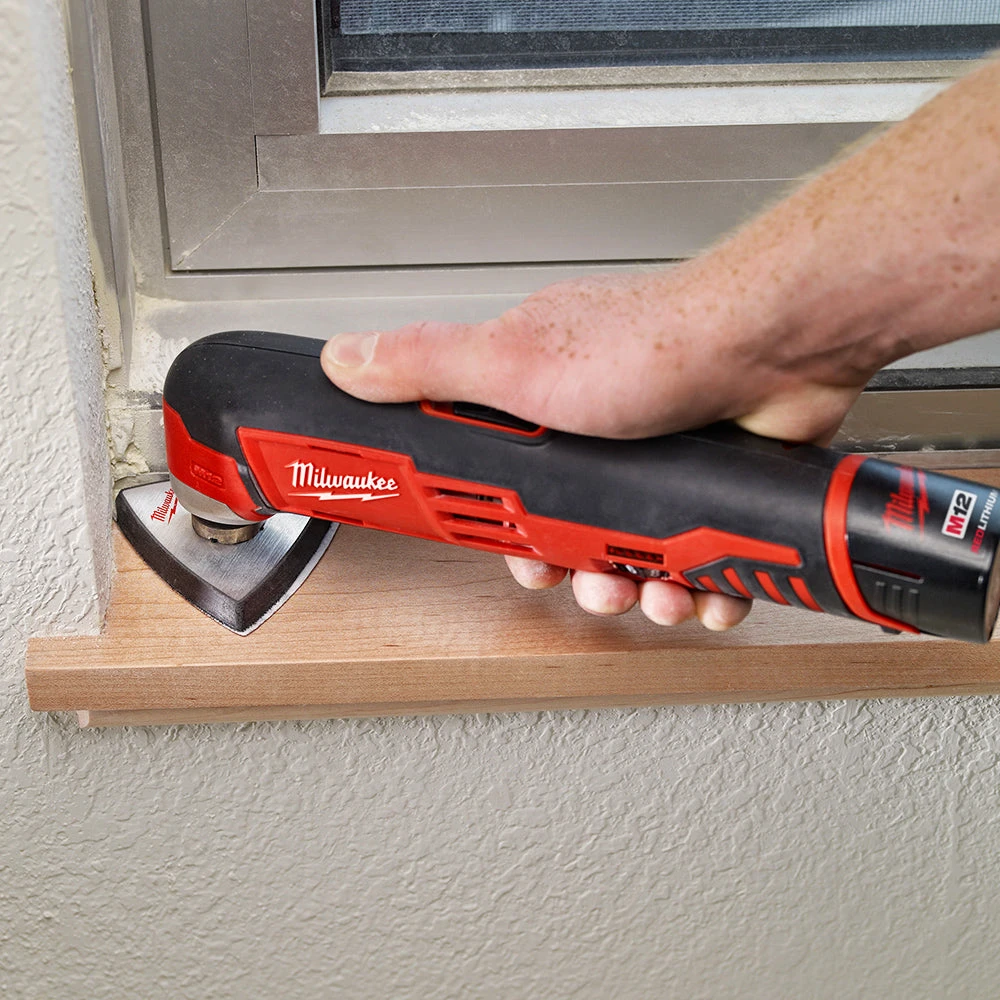 Milwaukee 2426-20 M12 12V Multi-Tool W/ Assorted Sanding Sheets - Bare Tool 7 Milwaukee 2426-20 M12 12V Multi-Tool W/ Assorted Sanding Sheets - Bare Tool