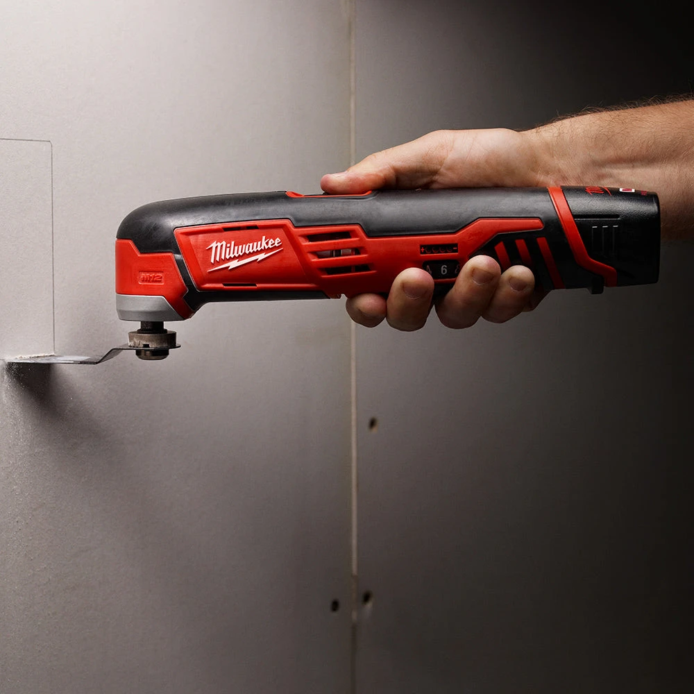 Milwaukee 2426-20 M12 12V Multi-Tool W/ Assorted Sanding Sheets - Bare Tool 10 Milwaukee 2426-20 M12 12V Multi-Tool W/ Assorted Sanding Sheets - Bare Tool