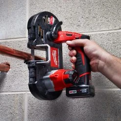 Tools & Equipment Milwaukee 2429-21XC M12 12V Sub-Compact Band Saw Kit