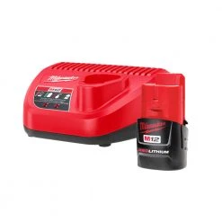 Tools & Equipment Milwaukee 2470-21 M12 12V Plastic Pipe Shear Kit