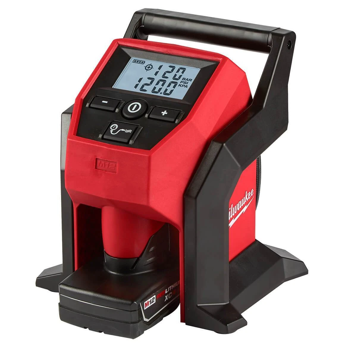 Milwaukee 2475-21XC M12 12V 4.0Ah Cordless Compact Inflator Kit Tools & Equipment 3 Milwaukee 2475-21XC M12 12V 4.0Ah Cordless Compact Inflator Kit Tools & Equipment