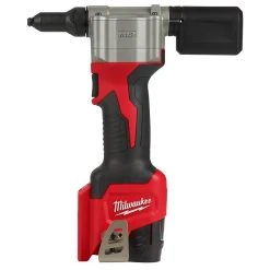 Milwaukee 2550-22 M12 FUEL 12V Heavy Duty Cordless Rivet Tool Kit Tools & Equipment