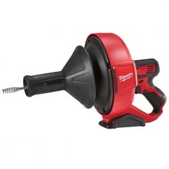 Milwaukee 2571-21 M12 12V 25-Foot Cable Hybrid Cordless Drain Snake Kit Tools & Equipment