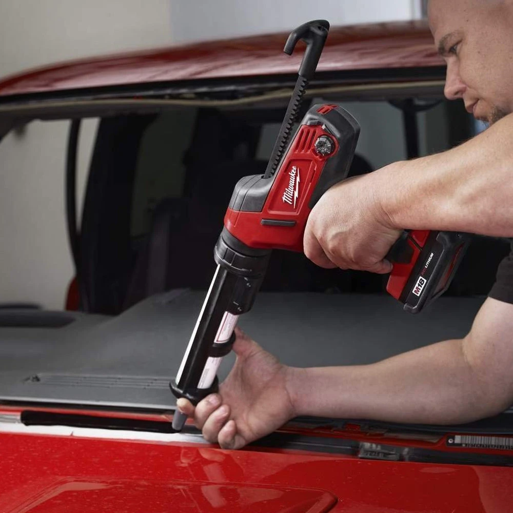 Tools & Equipment Milwaukee 2641-21CT M18 18V 10-Ounce Caulk And Adhesive Gun Kit W/ Rod 6 Tools & Equipment Milwaukee 2641-21CT M18 18V 10-Ounce Caulk And Adhesive Gun Kit W/ Rod