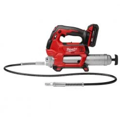 Milwaukee 2646-21CT M18 18V 2-Speed 48-Inch Hose Grease Gun Kit