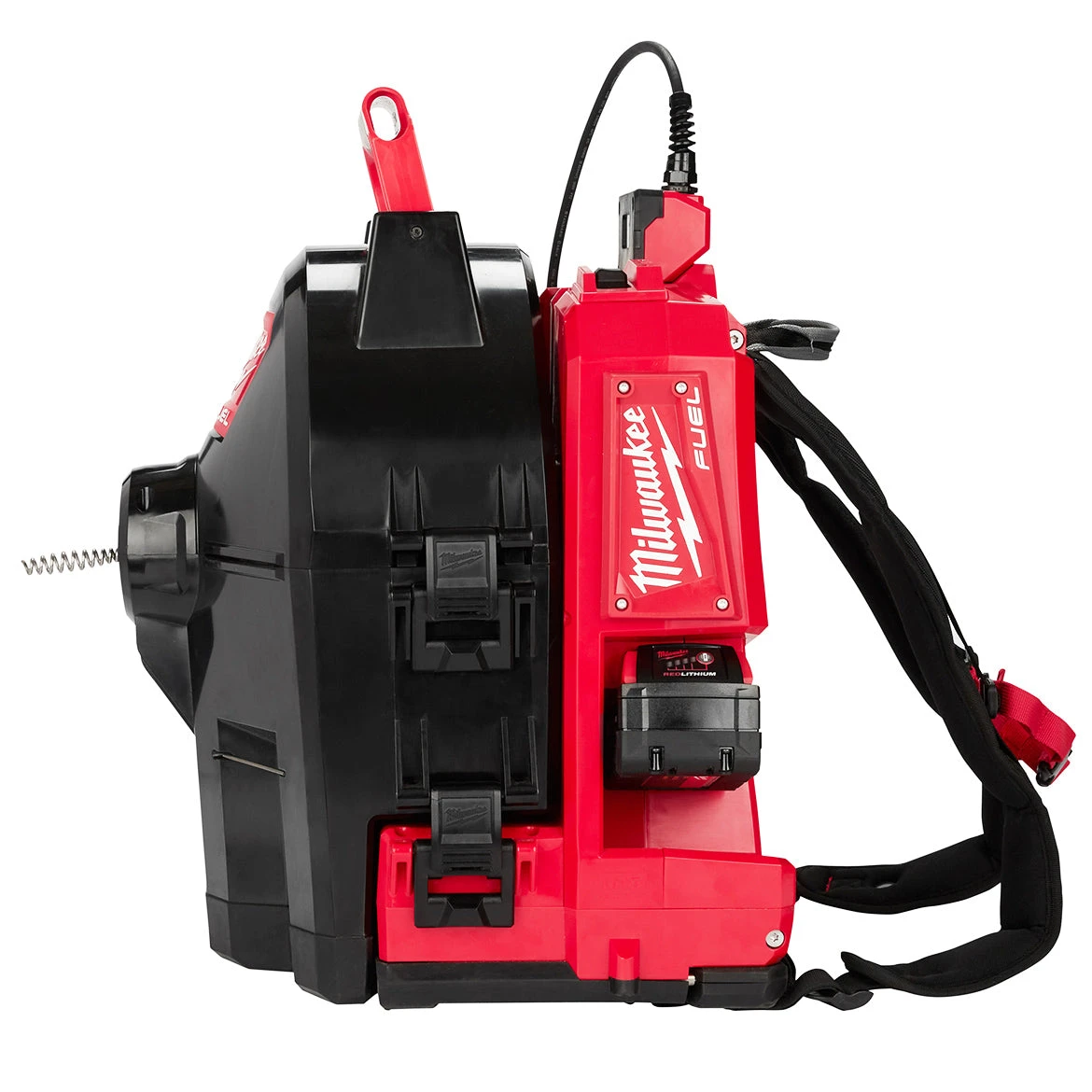 Milwaukee 2775A-211 M18 FUEL 18V 5/16-Inch X 75-Foot Cordless Drain Snake Kit with Switch Pack | Professional Plumbing Tool 6 Tools & Equipment Milwaukee 2775A-211 M18 FUEL 18V 5/16-Inch X 75-Foot Switch Pack Drain Snake Kit