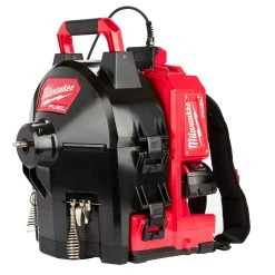 Milwaukee 2775B-211 M18 FUEL 18V 3/8-Inch X 50-Foot Drain Snake Kit | Powerful Plumbing Tool 9 Milwaukee 2775B-211 M18 FUEL 18V 3/8-Inch X 50-Foot Switch Pack Drain Snake Kit