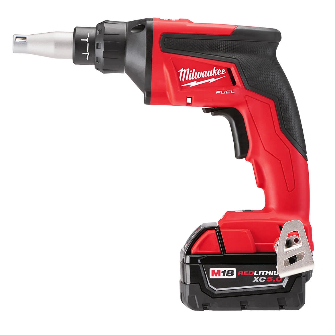 Milwaukee 2866-22 M18 FUEL 18V 5.0Ah Auto Start Drywall Screw Gun Kit 4 Milwaukee 2866-22 M18 FUEL 18V 5.0Ah Auto Start Drywall Screw Gun Kit