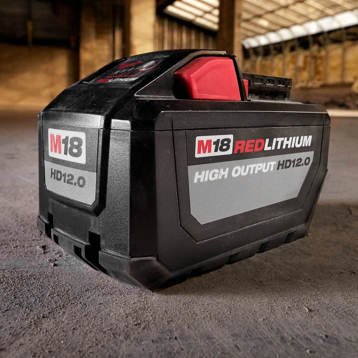 Milwaukee 48-11-1812 M18 FUEL 18V 12.0-Amp Lithium-Ion High Output Battery Pack 5 Milwaukee 48-11-1812 M18 FUEL 18V 12.0-Amp Lithium-Ion High Output Battery Pack