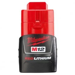 Milwaukee 48-11-2401 M12 12V 1.4Ah REDLITHIUM Compact Ergonomic Battery
