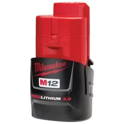 Tools & Equipment Milwaukee 48-11-2430 M12 12V 3.0 Amp Lithium-Ion Cordless Battery Pack 5 Tools & Equipment Milwaukee 48-11-2430 M12 12V 3.0 Amp Lithium-Ion Cordless Battery Pack