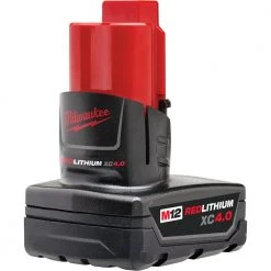 Milwaukee 48-11-2440 M12 12V 4.0Ah REDLITHIUM XC Extended Capacity Battery 6 Milwaukee 48-11-2440 M12 12V 4.0Ah REDLITHIUM XC Extended Capacity Battery