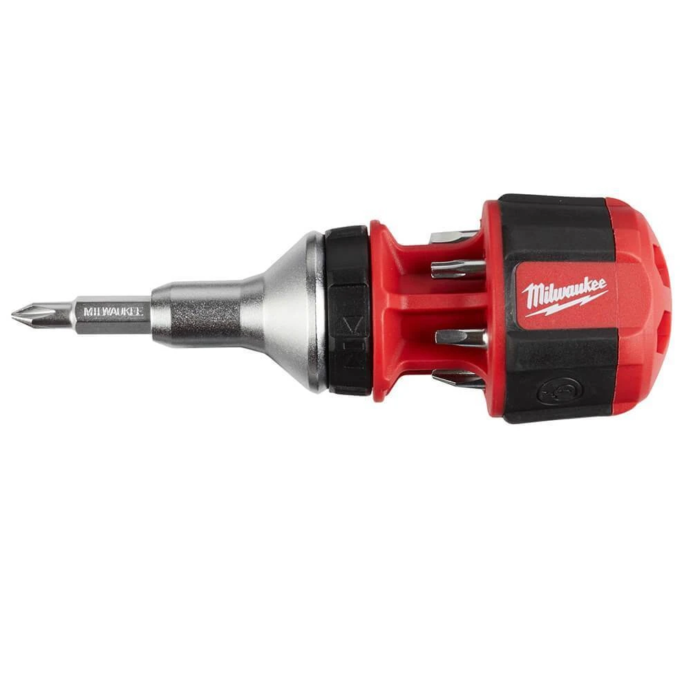 Milwaukee 48-22-2330 8-in-1 Hex Shank Compact Ratcheting Multi-Bit Driver 4 Milwaukee 48-22-2330 8-in-1 Hex Shank Compact Ratcheting Multi-Bit Driver