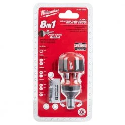 Milwaukee 48-22-2330 8-in-1 Hex Shank Compact Ratcheting Multi-Bit Driver 13 Milwaukee 48-22-2330 8-in-1 Hex Shank Compact Ratcheting Multi-Bit Driver