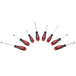 Milwaukee 48-22-2708 Hex Wrench Ready Magnetic Tips Screwdriver Set W/ ECX - 8pc Tools & Equipment 8 Milwaukee 48-22-2708 Hex Wrench Ready Magnetic Tips Screwdriver Set W/ ECX - 8pc Tools & Equipment