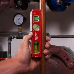 Tools & Equipment Milwaukee 48-22-5107 Durable Aluminum Standard Compact Billet Torpedo Level