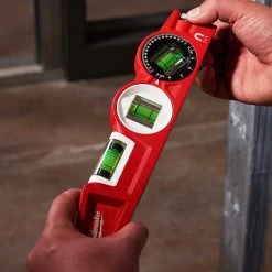 Milwaukee 48-22-5210 10-Inch Die Cast Torpedo Level With 360 Degree Locking Vial