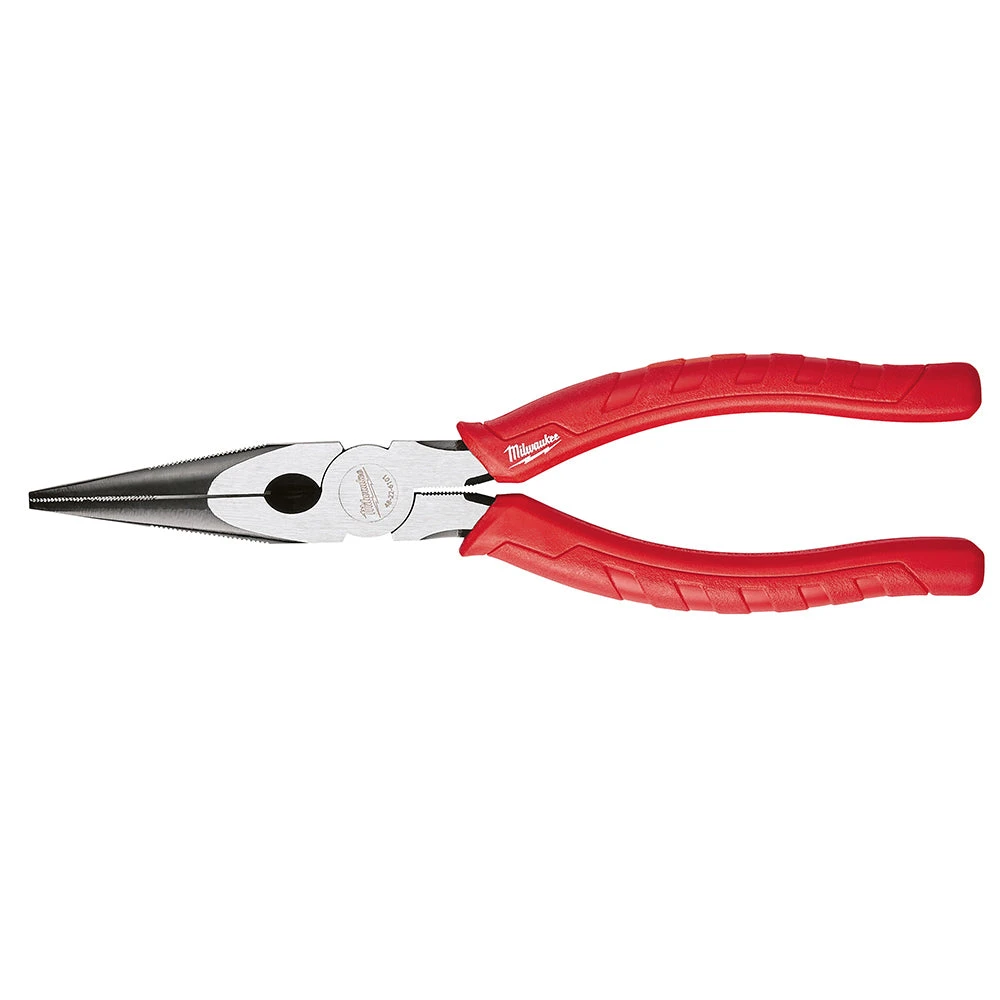 Milwaukee 48-22-6101 8-Inch Gripping Nose Reaming Head Long Nose Pliers Tools & Equipment 4 Milwaukee 48-22-6101 8-Inch Gripping Nose Reaming Head Long Nose Pliers Tools & Equipment