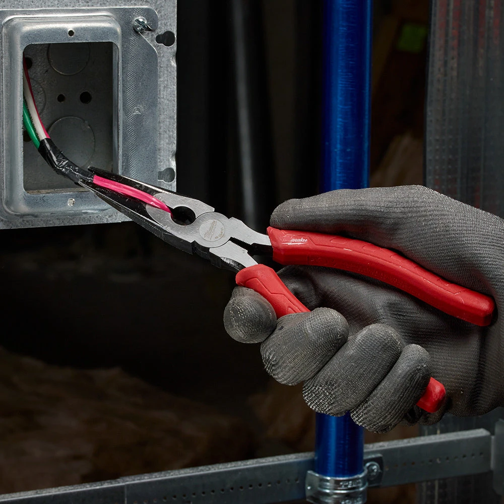 Milwaukee 48-22-6101 8-Inch Gripping Nose Reaming Head Long Nose Pliers Tools & Equipment 10 Milwaukee 48-22-6101 8-Inch Gripping Nose Reaming Head Long Nose Pliers Tools & Equipment