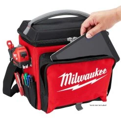 Tools & Equipment Milwaukee 48-22-8250 21.65-Quart Red Heavy Duty Ballistic Jobsite Cooler 12 Tools & Equipment Milwaukee 48-22-8250 21.65-Quart Red Heavy Duty Ballistic Jobsite Cooler
