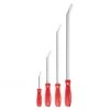 Tools & Equipment Milwaukee 48-22-9214 4-Piece I-Beam All-Metal Core Hammer Ready Pry Bar Set