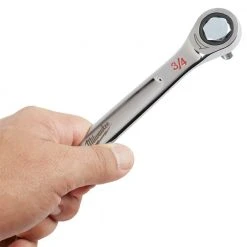 Tools & Equipment Milwaukee 48-22-9406 Durable SAE Ratcheting Combination Wrench Set - 7pc