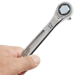 Milwaukee 48-22-9506 Durable Metric Ratcheting Combination Wrench Set - 7pc Tools & Equipment