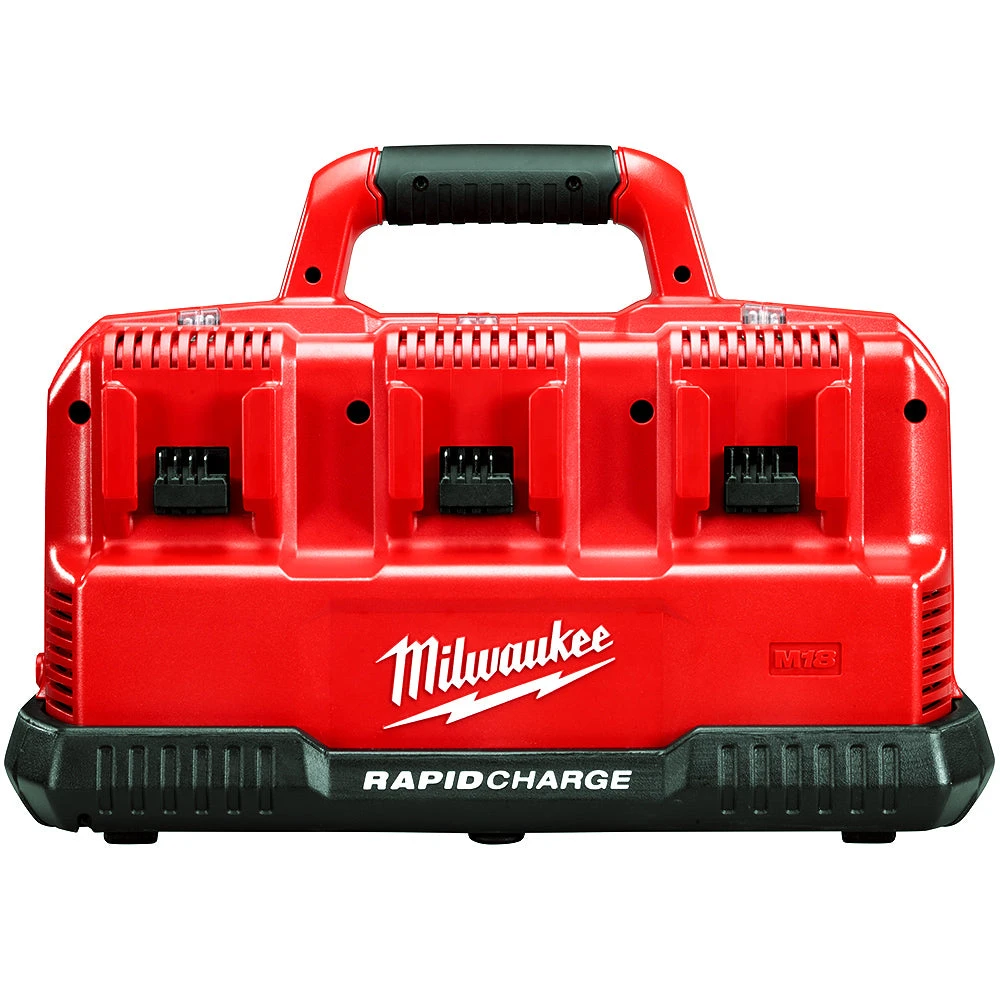 Milwaukee 48-59-1807 M12/M18 12/18V 6-Port Rapid Charge Station Tools & Equipment 5 Milwaukee 48-59-1807 M12/M18 12/18V 6-Port Rapid Charge Station Tools & Equipment