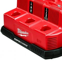 Milwaukee 48-59-1807 M12/M18 12/18V 6-Port Rapid Charge Station Tools & Equipment 14 Milwaukee 48-59-1807 M12/M18 12/18V 6-Port Rapid Charge Station Tools & Equipment
