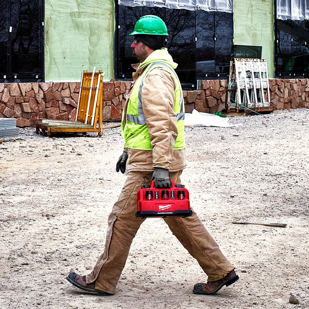 Milwaukee 48-59-1807 M12/M18 12/18V 6-Port Rapid Charge Station Tools & Equipment 10 Milwaukee 48-59-1807 M12/M18 12/18V 6-Port Rapid Charge Station Tools & Equipment