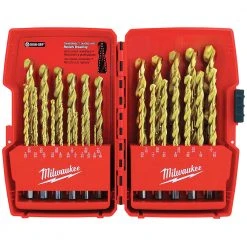 Tools & Equipment Milwaukee 48-89-0012 Thunderbolt Titanium Coated Drill Bits - 29pc