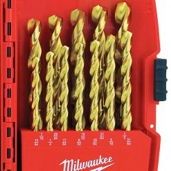 Tools & Equipment Milwaukee 48-89-0012 Thunderbolt Titanium Coated Drill Bits - 29pc