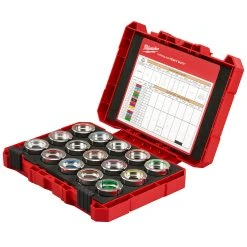 Tools & Equipment Milwaukee 49-16-KITC 8 - 600 MCM Force Logic Copper U-Style Die Kit