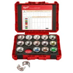 Tools & Equipment Milwaukee 49-16-KITC 8 - 600 MCM Force Logic Copper U-Style Die Kit