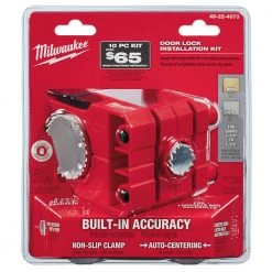 Milwaukee 49-22-4073 Bi-Metal Door Lock Installation Hole Dozer Hole Saw Kit Tools & Equipment